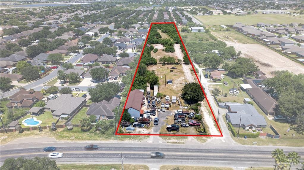 8900 North Ware Road McAllen, TX 78504 - Photo 11 of 13 Expansive parcel featuring a large building structure and direct road frontage