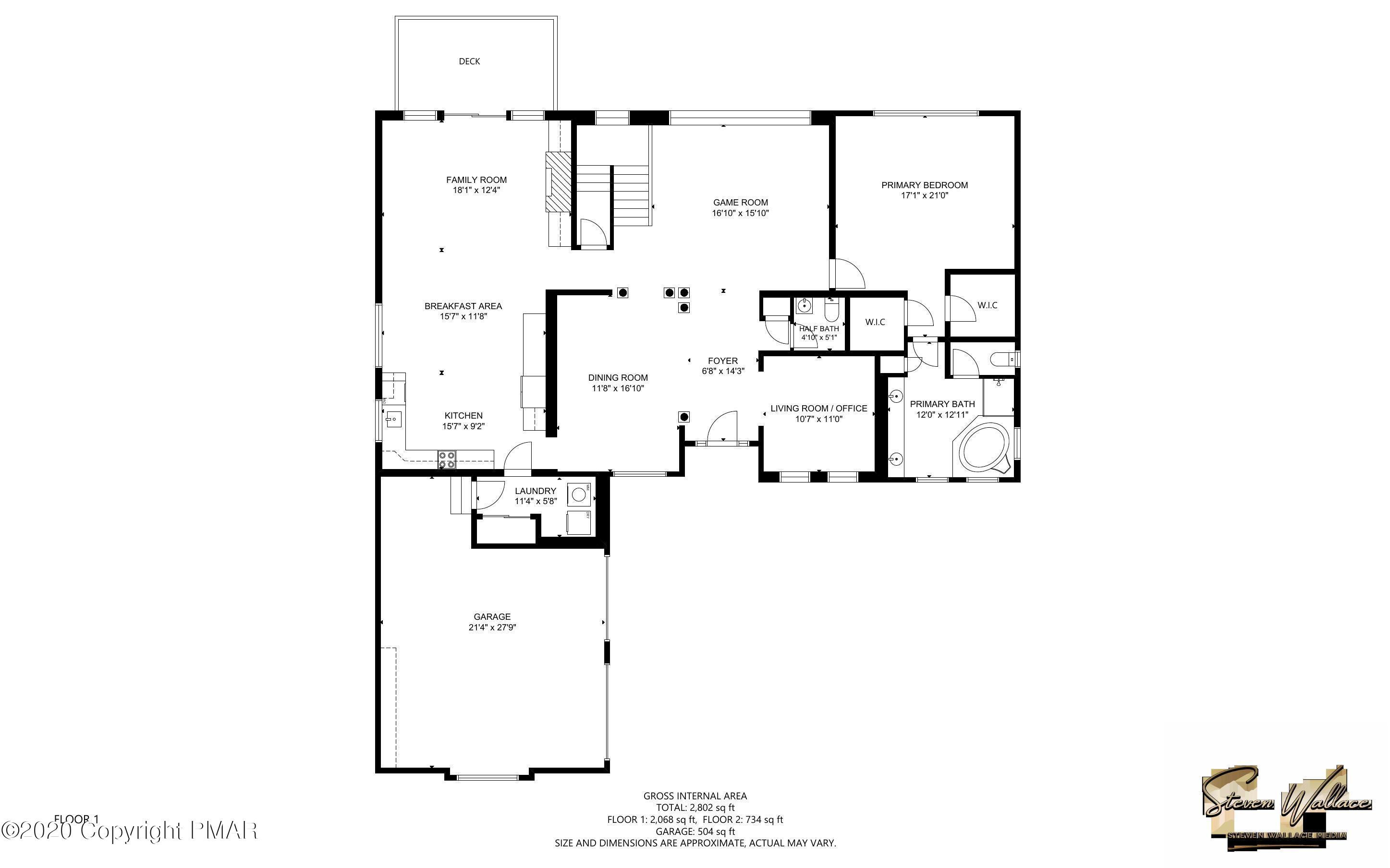 127 Skytop Road Long Pond, PA 18334 - Photo 105 of 106 2nd floor floor plan