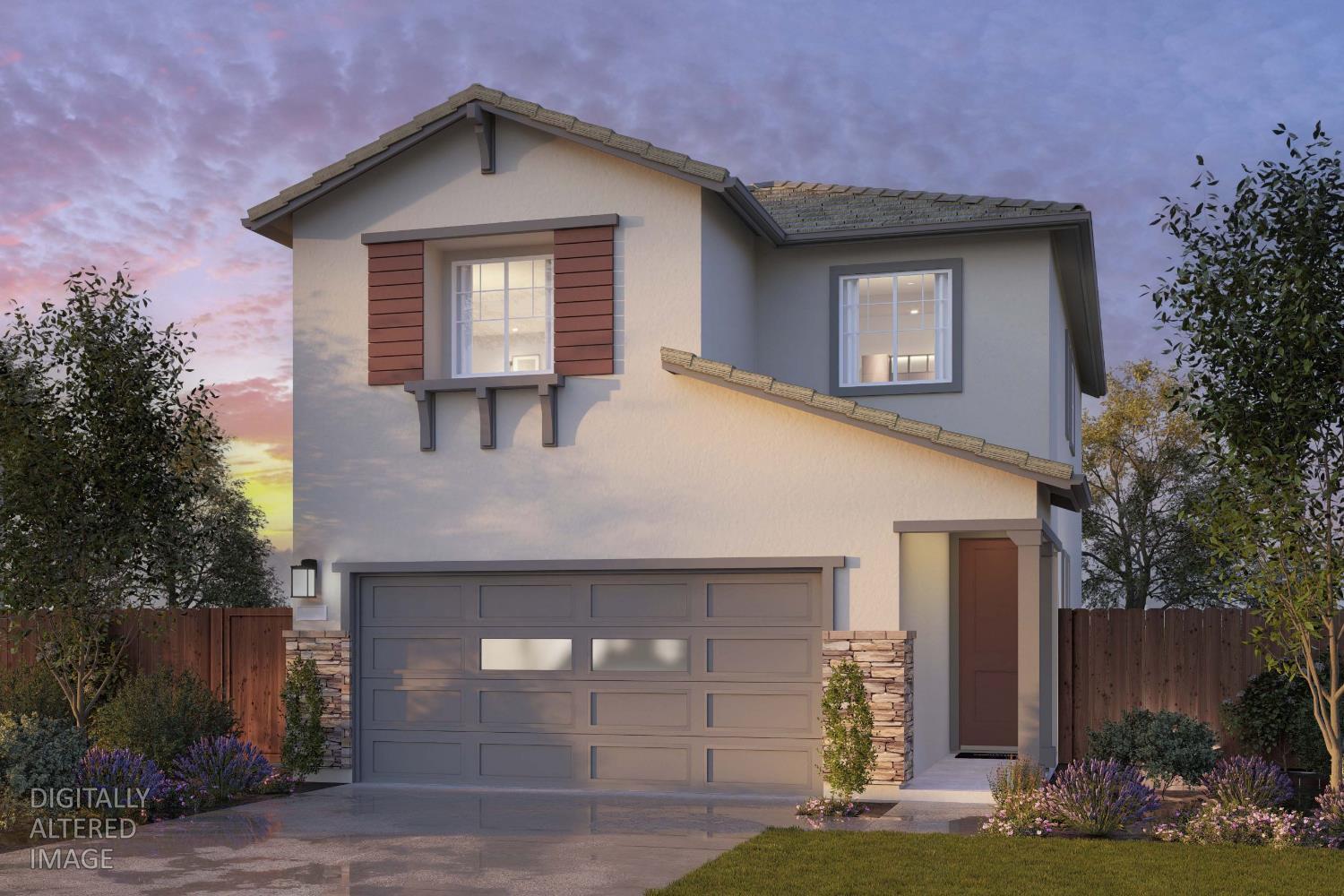 2800 Hightail Road Oakdale, CA 95361 - Photo 1 of 1 Rendering created to show the Elevation of the House.