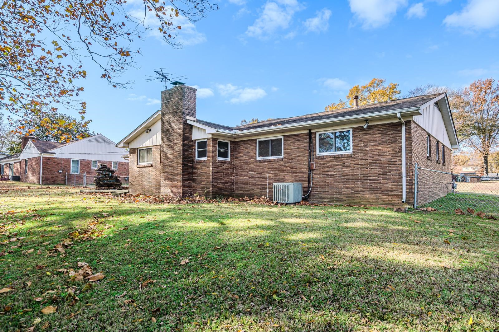 4202 Ambrose Road Memphis, TN 38116 - Photo 26 of 28 a view of a house with a yard