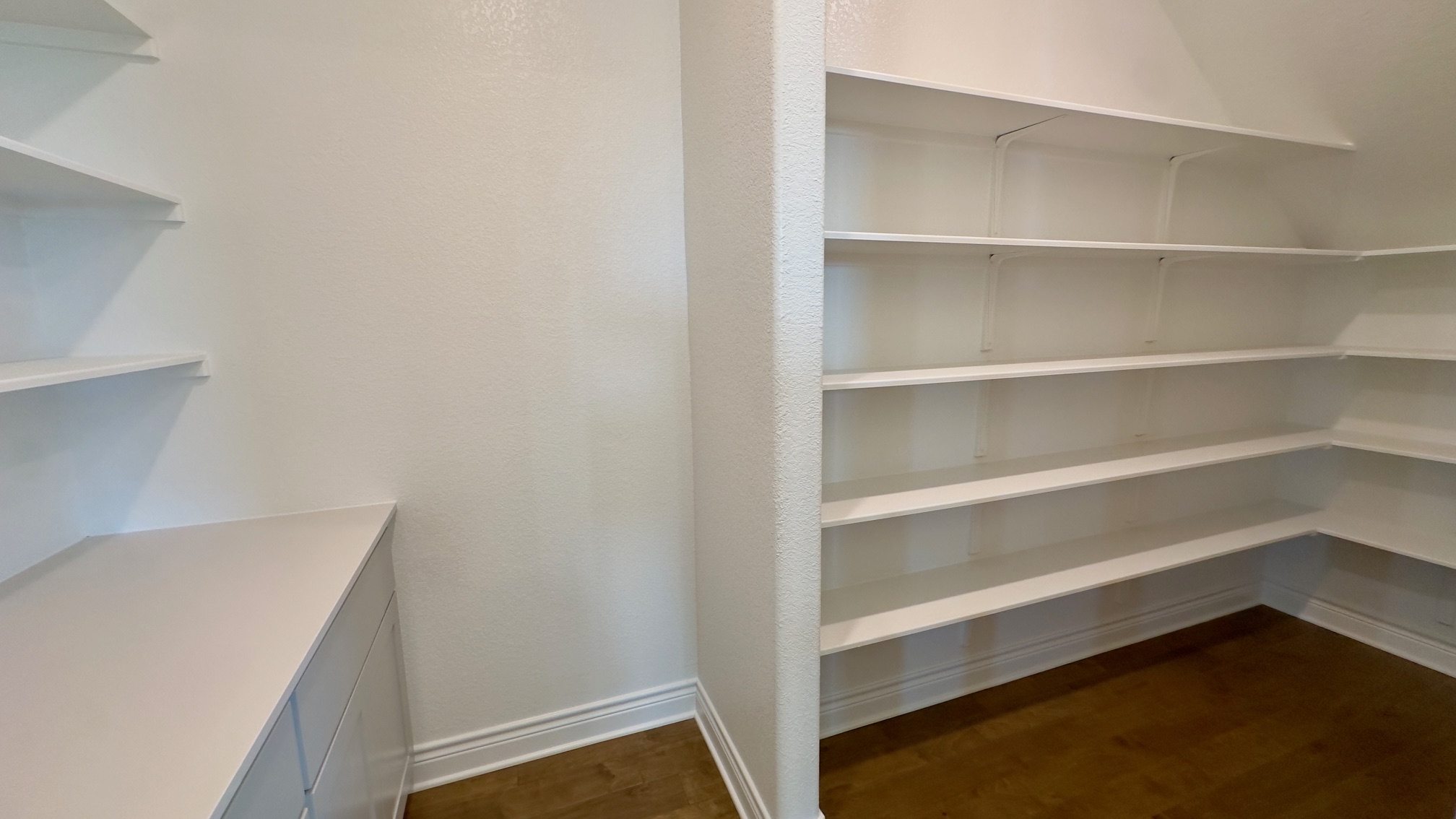 150 Firethorn Loop Bastrop, TX 78602 - Photo 28 of 39 a view of an empty walk in closet