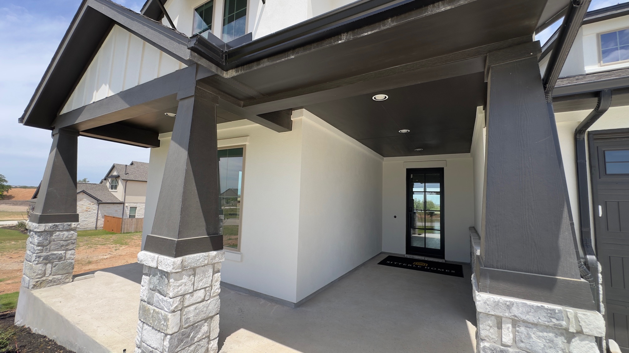 150 Firethorn Loop Bastrop, TX 78602 - Photo 4 of 39 a view of an entryway of the house