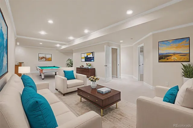 a view of empty room