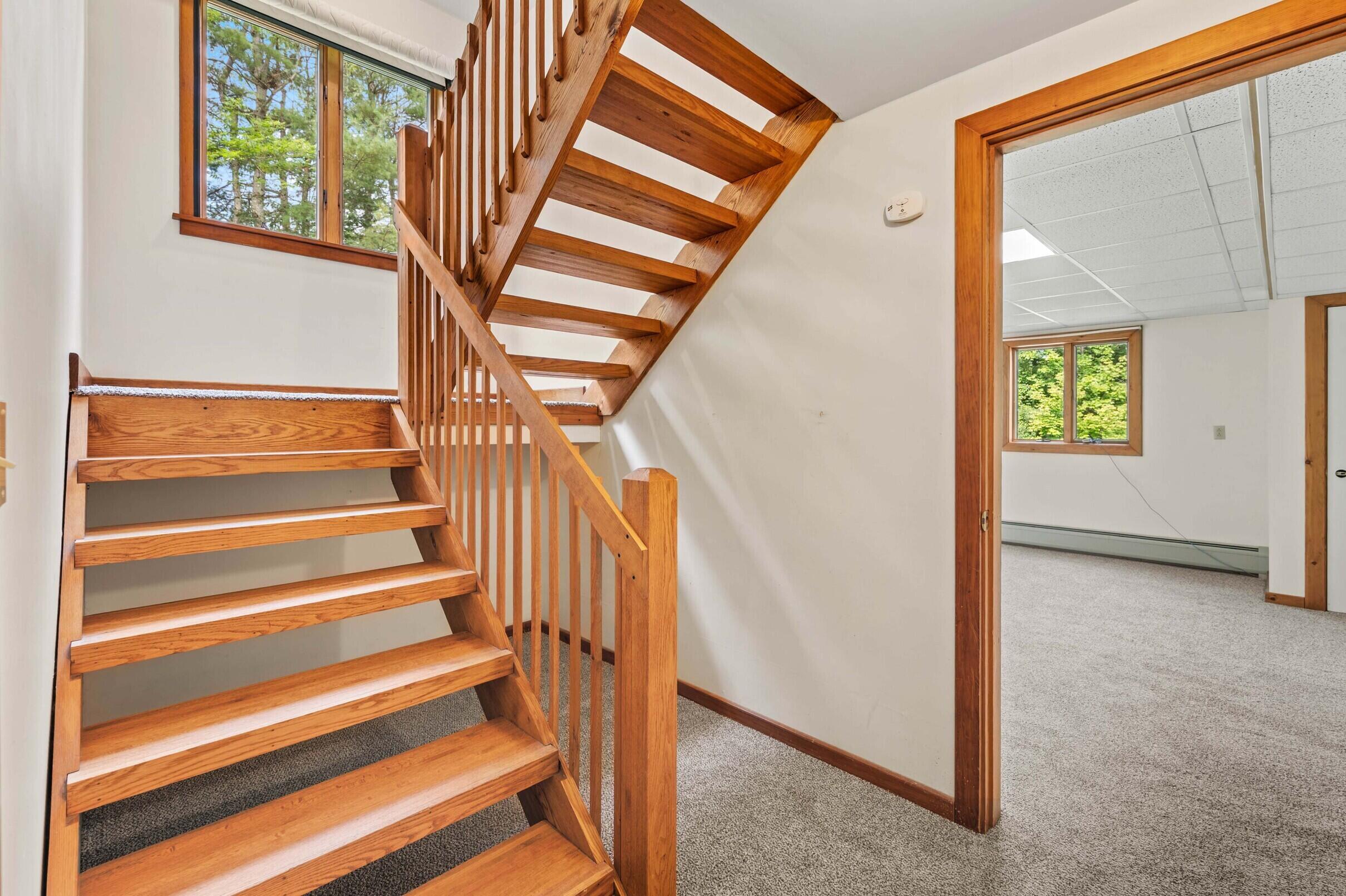 196 Case Road Winthrop, ME 04364 - Photo 36 of 65 Basement stairwell