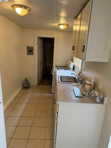 a room with storage and utility