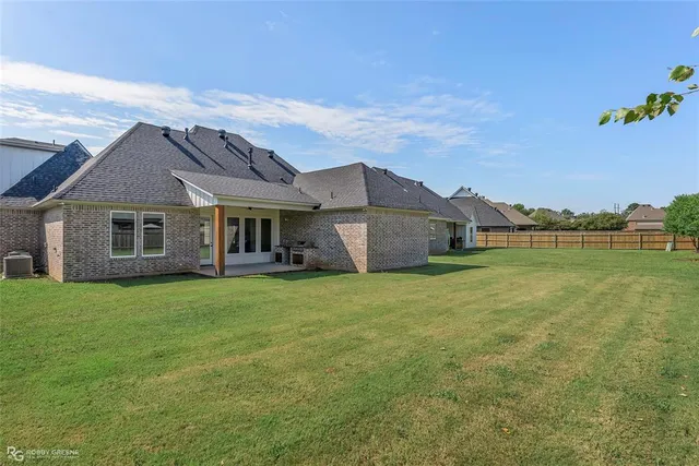 a view of a porch with a backyard