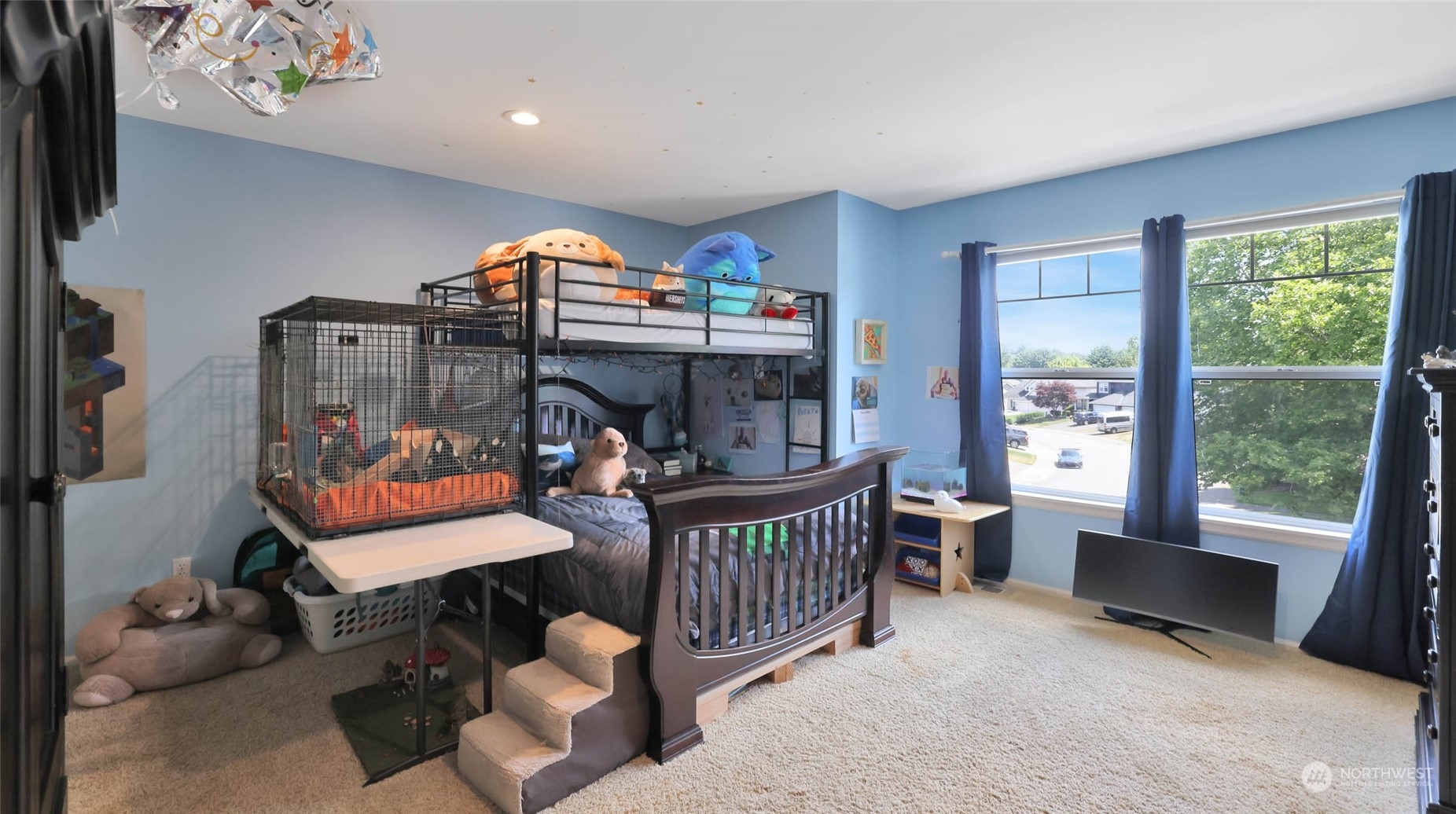 18609 173rd Way Southeast Renton, WA 98058 - Photo 23 of 37 a bedroom with furniture and window