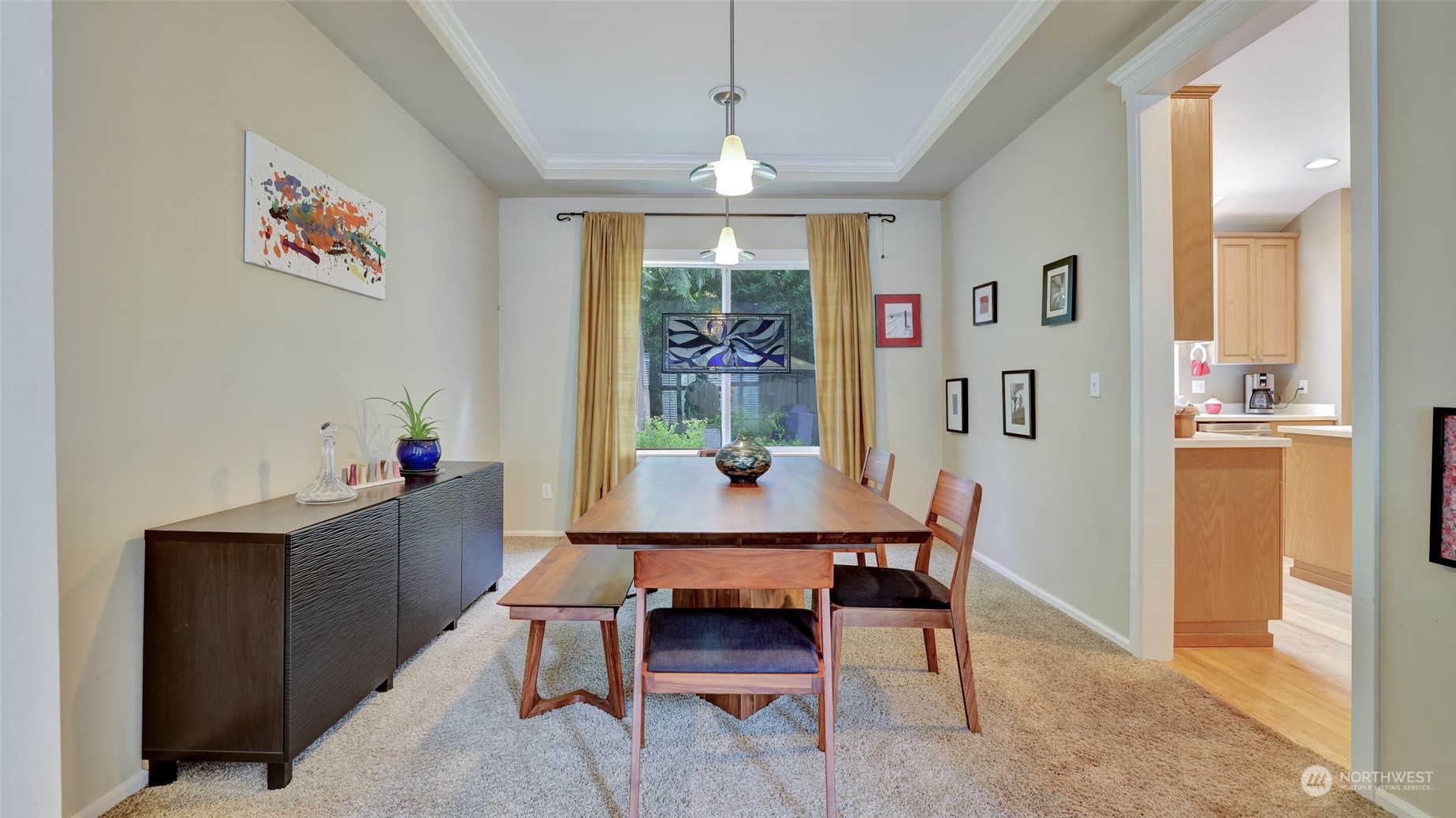 18609 173rd Way Southeast Renton, WA 98058 - Photo 10 of 37 a dining room with furniture and window