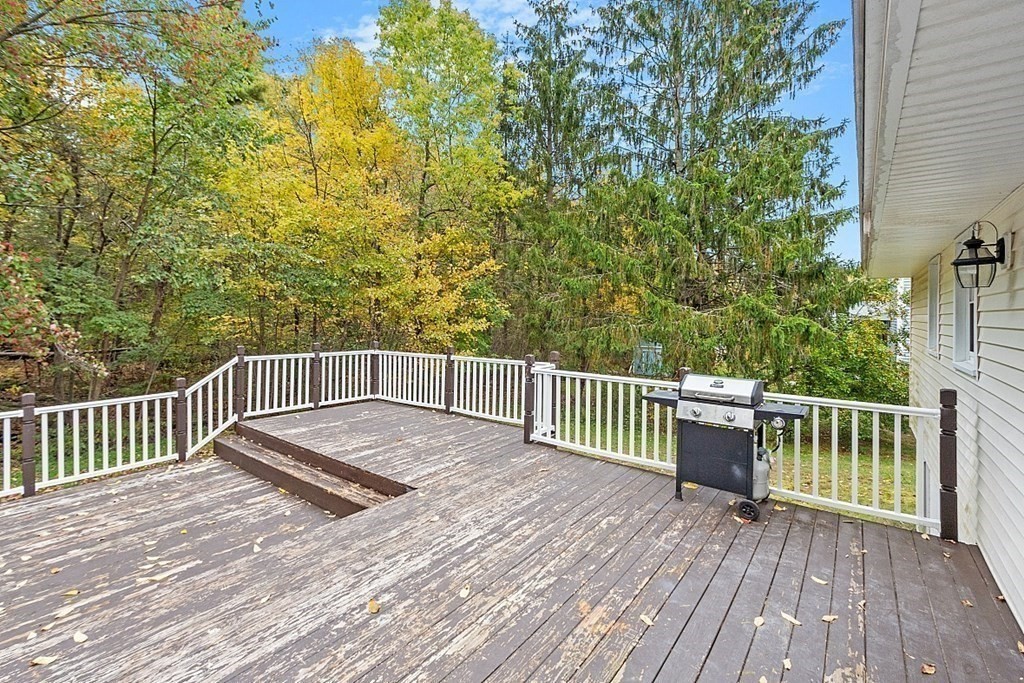 8 Anthony Drive Rutland, MA 01543 - Photo 23 of 30 a view of a wooden deck