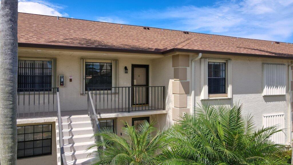 1402 Pinecrest Circle, Unit B Jupiter, FL 33458 - Photo 56 of 56 Aerial- Front