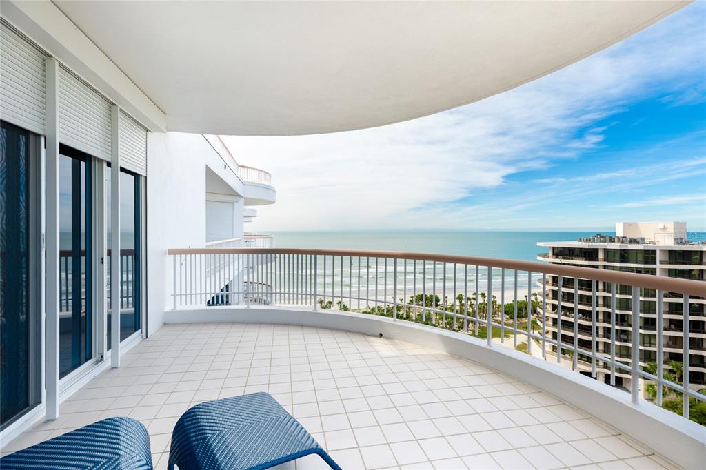 455 Longboat Club Road, Unit PH8 Longboat Key, FL 34228 - Photo 31 of 64 a view of balcony with furniture