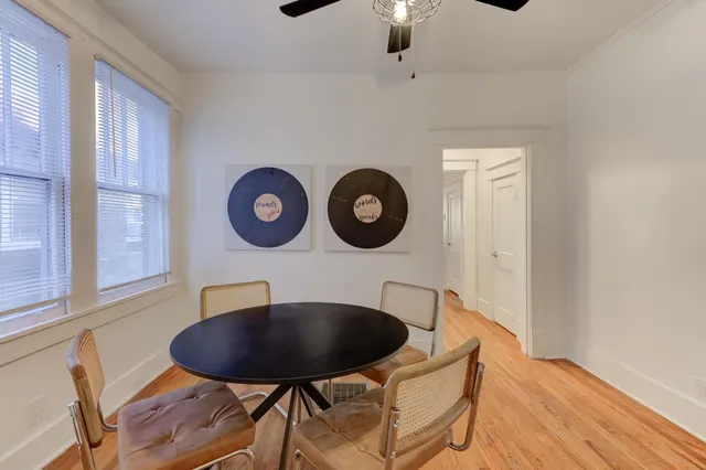 a view of kitchen and washer and dryer