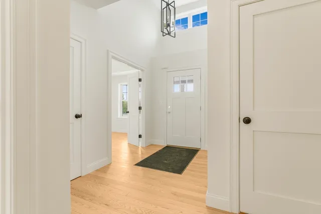 a bathroom with a sink and shower