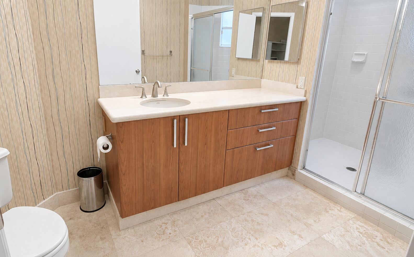 6566 Via Regina, Unit 6566 Boca Raton, FL 33433 - Photo 11 of 17 Primary bathroom