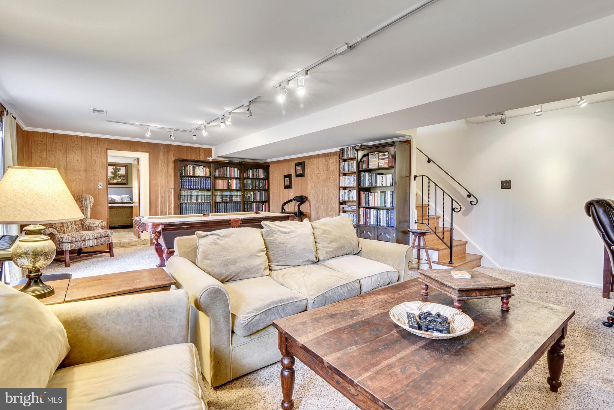 10021 Ranger Road Fairfax, VA 22030 - Photo 22 of 30 Lower Level Rec Rm with FP