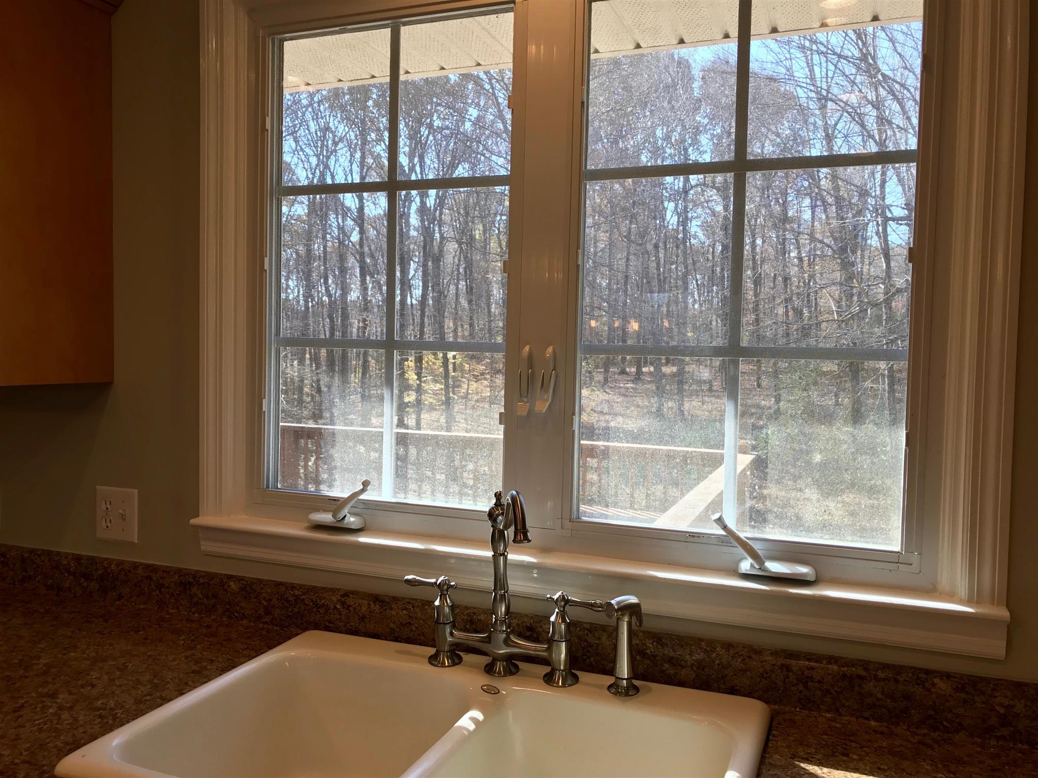 7202 Meadowwood Road Fairview, TN 37062 - Photo 13 of 30 The view out of the window and above the Cast Iron Sink