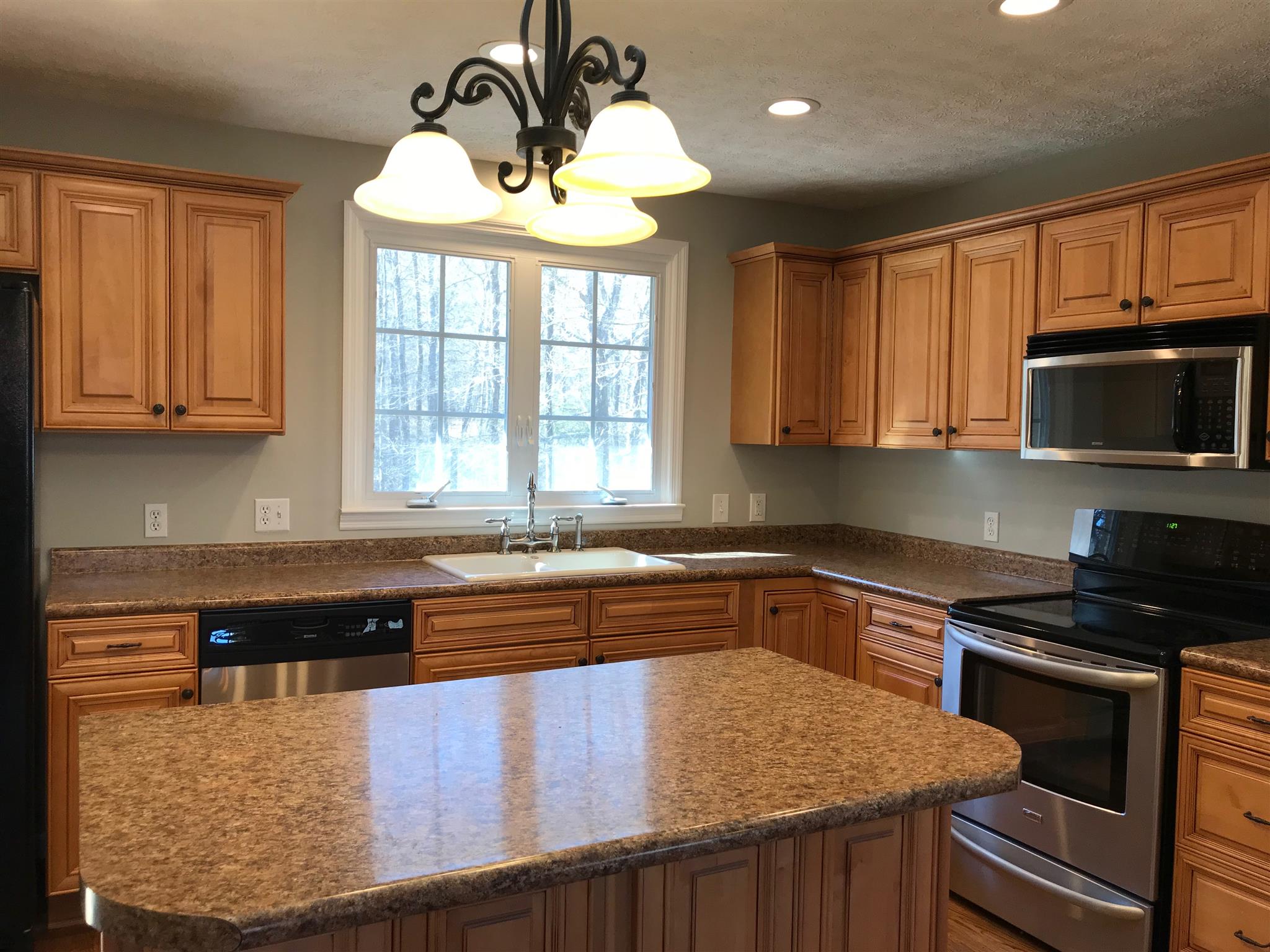 7202 Meadowwood Road Fairview, TN 37062 - Photo 15 of 30 Nice Large Kitchen with Lots of Cabinet and Counter Space! I am willing to replace the light fixture.
