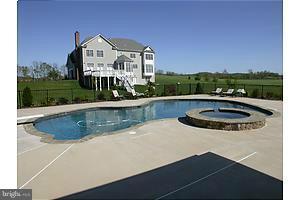 15301 Limestone School Road Leesburg, VA 20176 - Photo 22 of 26 Inground pool with hot tub and diving board.