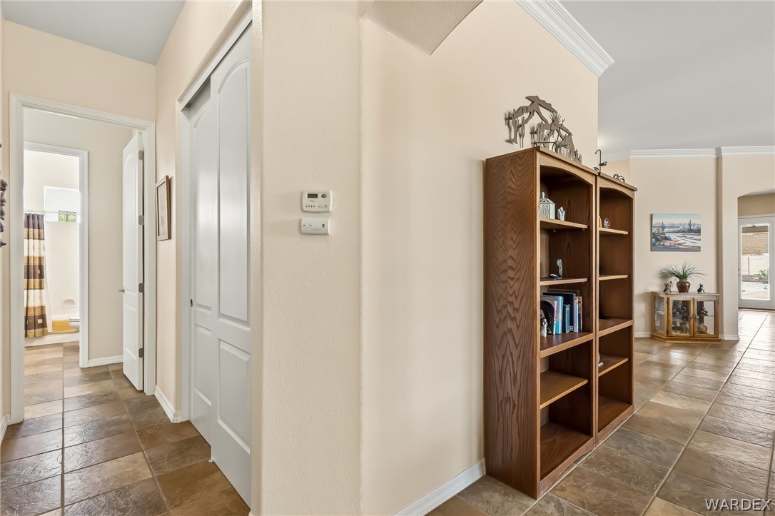 2708 Discovery Road Bullhead City, AZ 86442 - Photo 39 of 90 a view of a hallway with closet