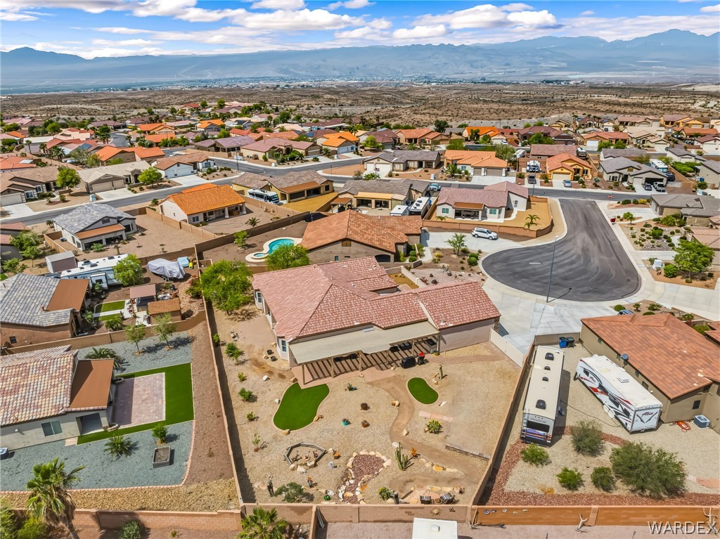 2708 Discovery Road Bullhead City, AZ 86442 - Photo 83 of 90 an aerial view of a residential houses with outdoor space