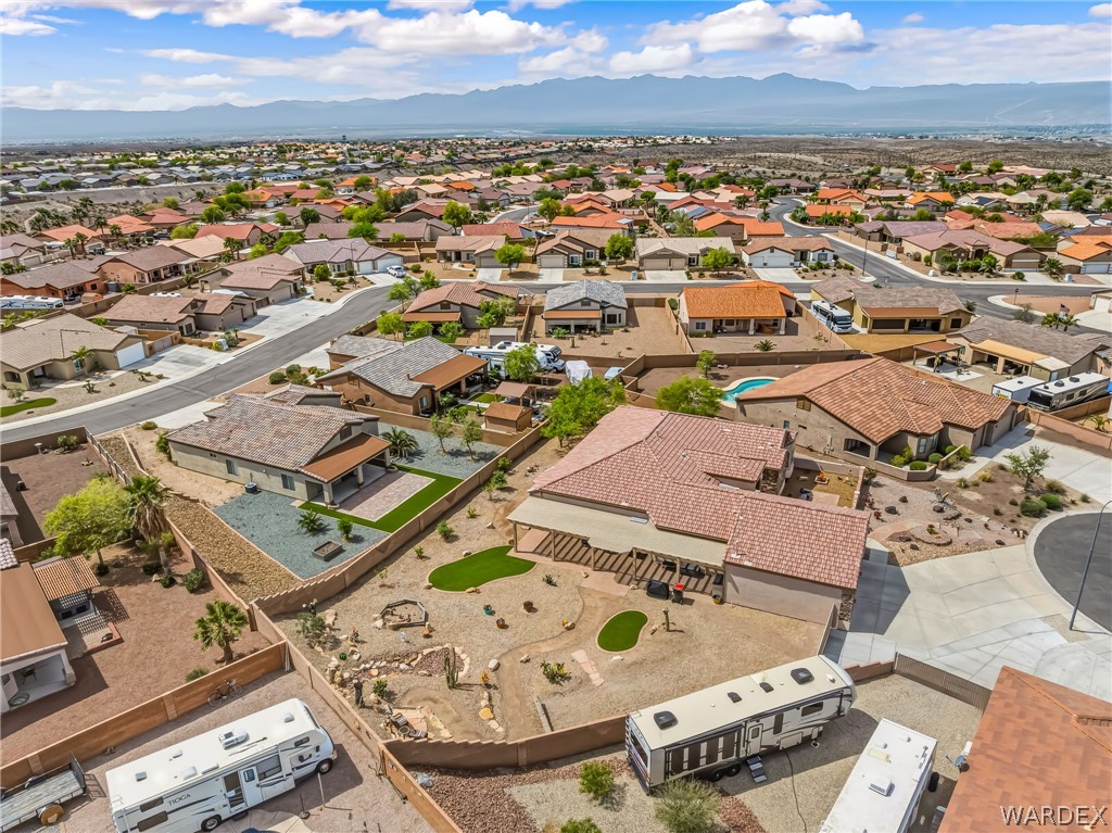 2708 Discovery Road Bullhead City, AZ 86442 - Photo 84 of 90 an aerial view of a house with an outdoor seating