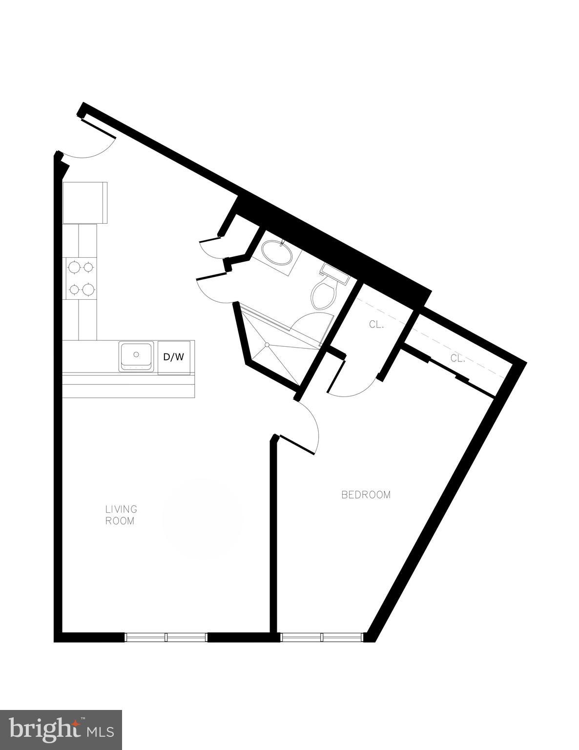 1219 K Street Northeast, Unit 209 Washington, DC 20002 - Photo 12 of 12 a picture of a room with a window