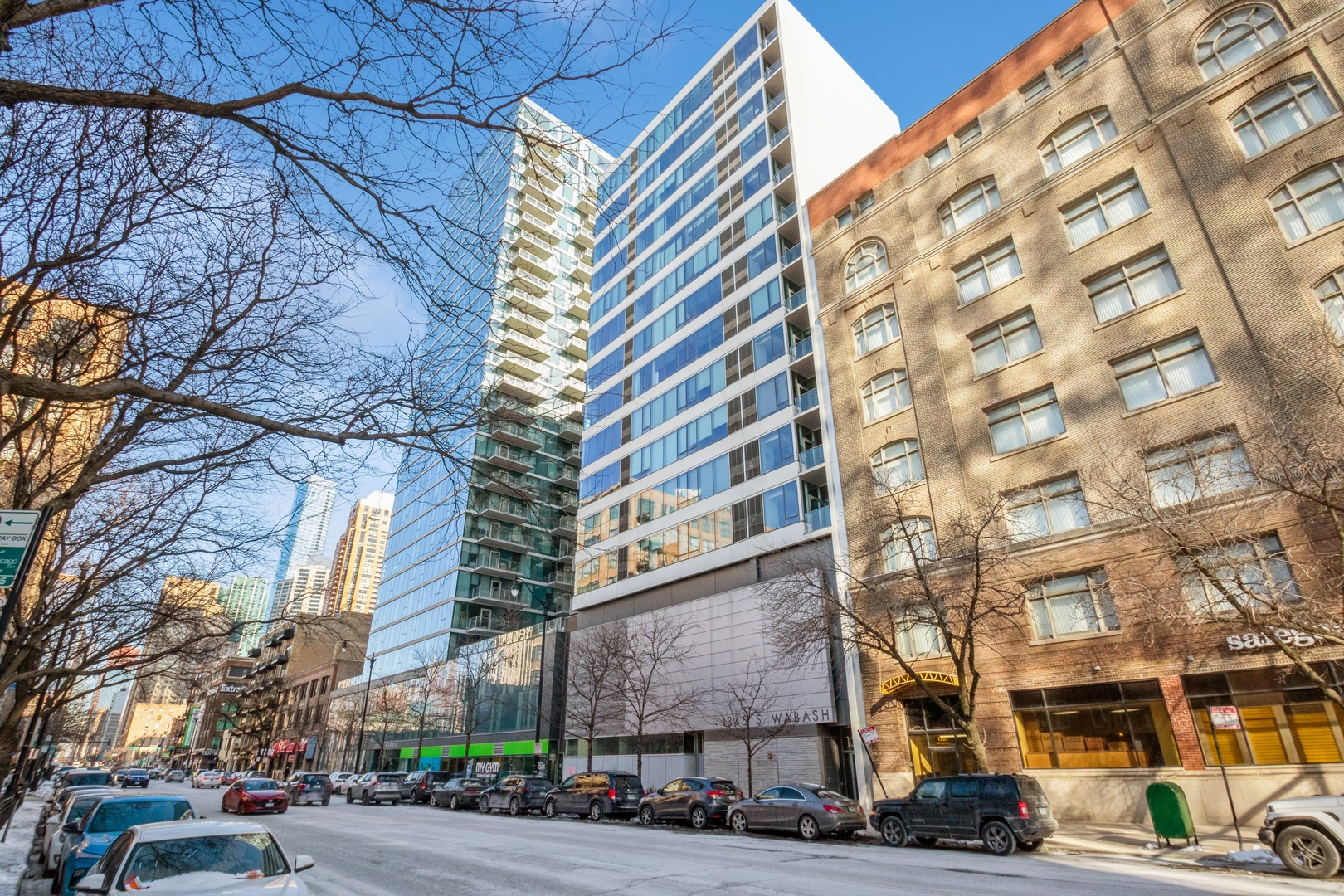 1345 South Wabash Avenue, Unit 509 Chicago, IL 60605 - Photo 1 of 1 a city street lined with buildings and cars