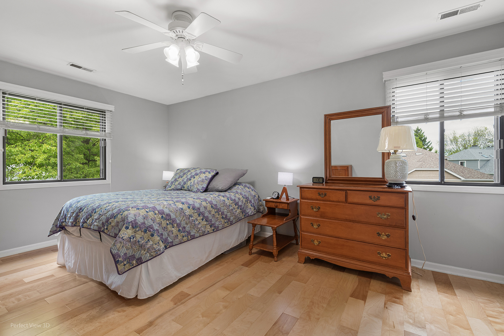 -n120 Windermere Road, Unit 2008 Winfield, IL 60190 - Photo 12 of 23 a bedroom with a bed and a dresser next to a window