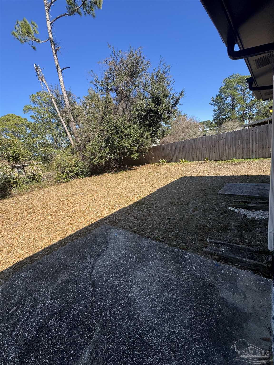 346 Quigley Road Pensacola, FL 32506 - Photo 24 of 28 a view of a yard with an outdoor space