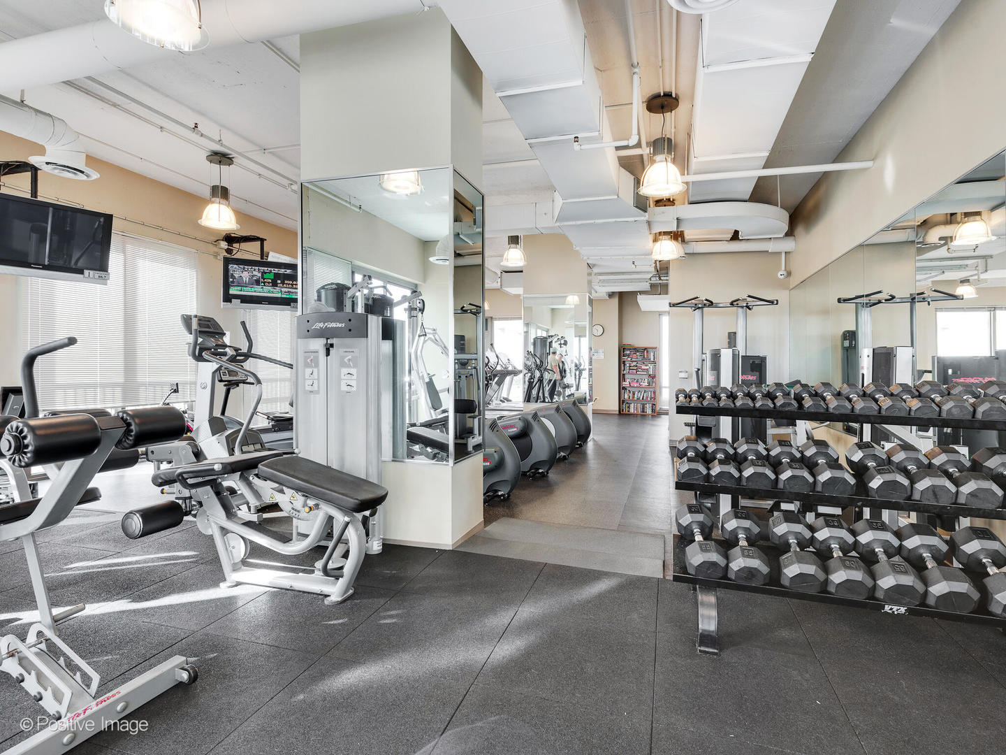 2 East Erie Street, Unit 3301 Chicago, IL 60611 - Photo 14 of 16 a view of a room with gym equipment