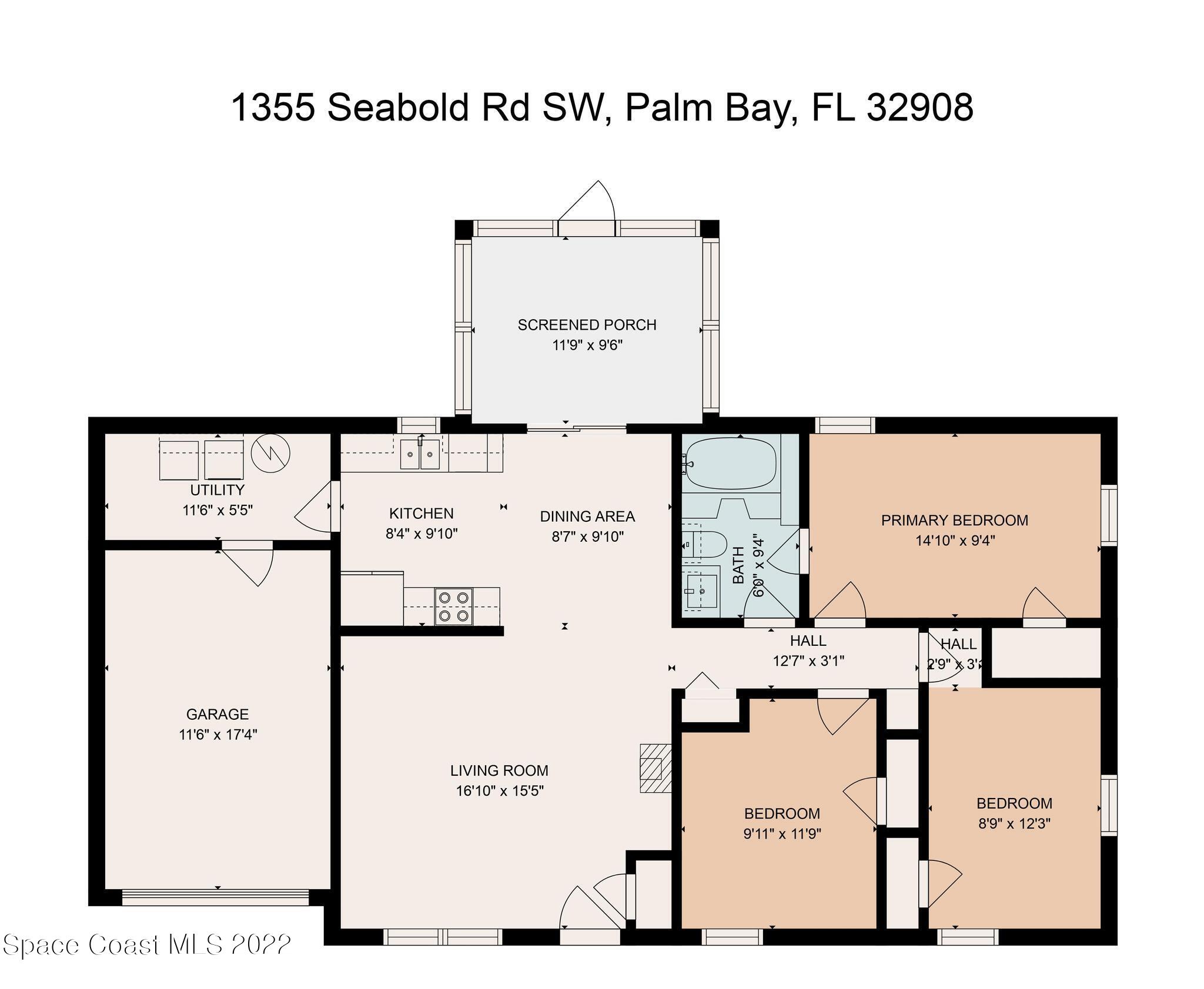 1355 Seabold Road Southwest Palm Bay, FL 32908 - Photo 21 of 22