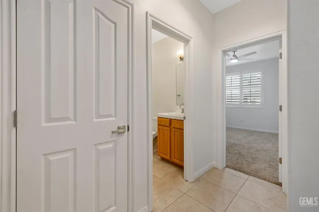 a view of a bathroom with sink