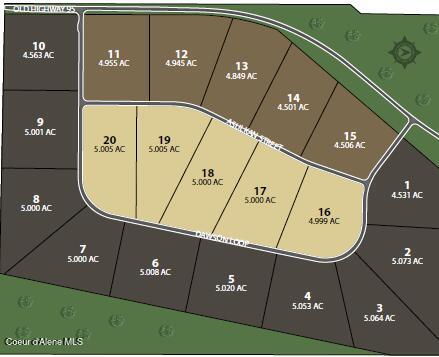 Lot 14 Asulkan Street Athol, ID 83801 - Photo 9 of 9 Revelstoke Plat Map