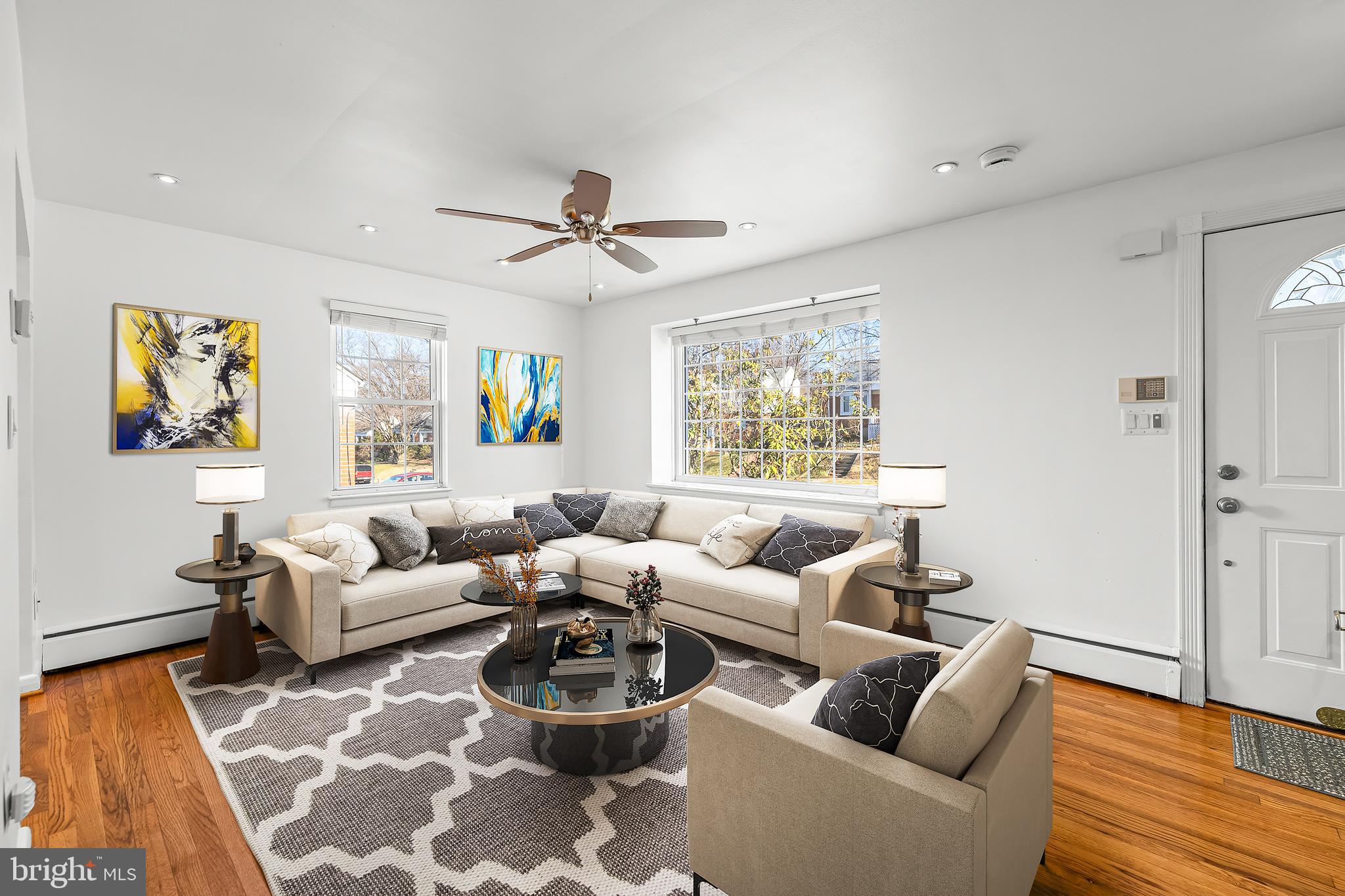 908 Olmstead Road Pikesville, MD 21208 - Photo 4 of 37 Photo is virtually staged