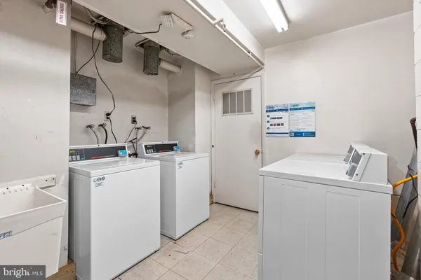 a room with storage and utility