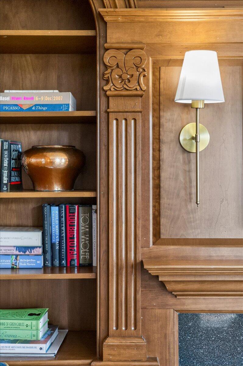 22 Royall Point Road Yarmouth, ME 04096 - Photo 8 of 109 Library wood detail