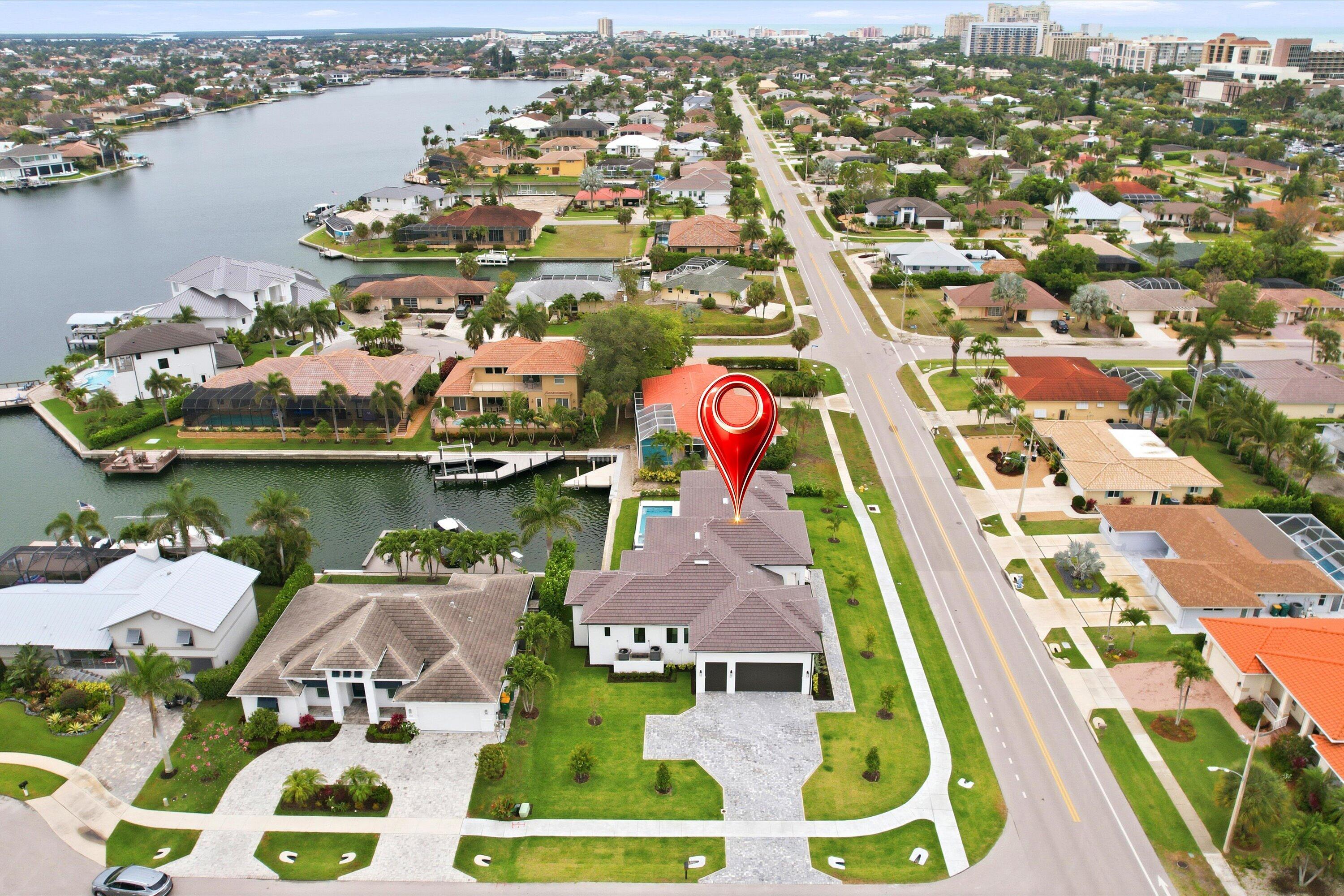 211 Landmark Street Marco Island, FL 34145 - Photo 80 of 85 80-Aerial Photo 007