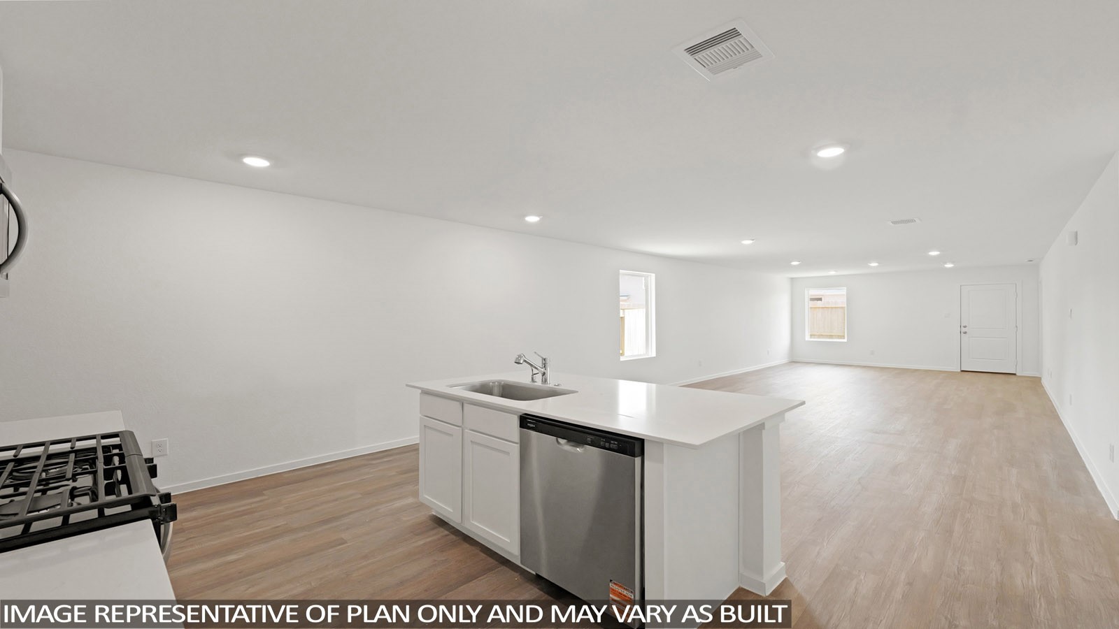 965 Sutherland Falls Street Conroe, TX 77303 - Photo 7 of 35 a view of a room with wooden floor