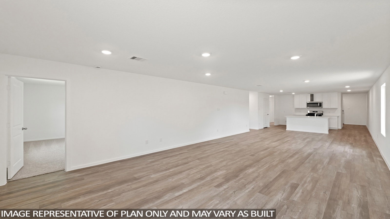 965 Sutherland Falls Street Conroe, TX 77303 - Photo 9 of 35 a view of empty room with wooden floor