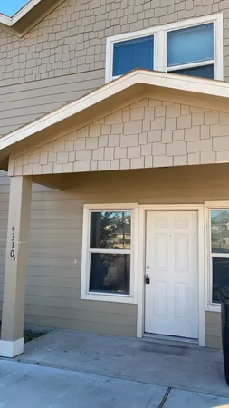 a view of front door