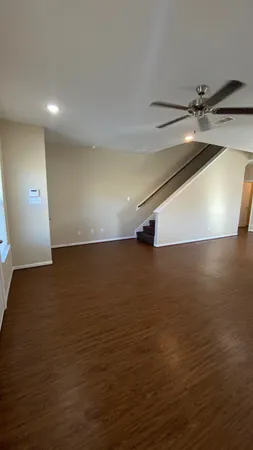 wooden floor in an empty room
