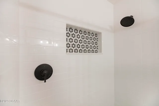 a close up of a mirror