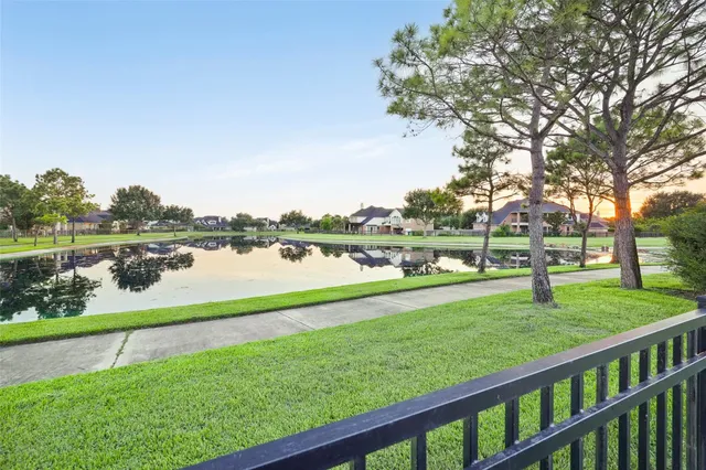 an aerial view of house with yard