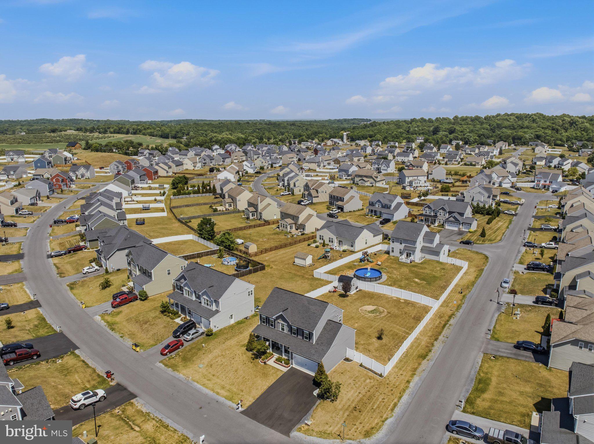 425 Lawrence Road Gerrardstown, WV 25420 - Photo 48 of 51 Aerial Front
