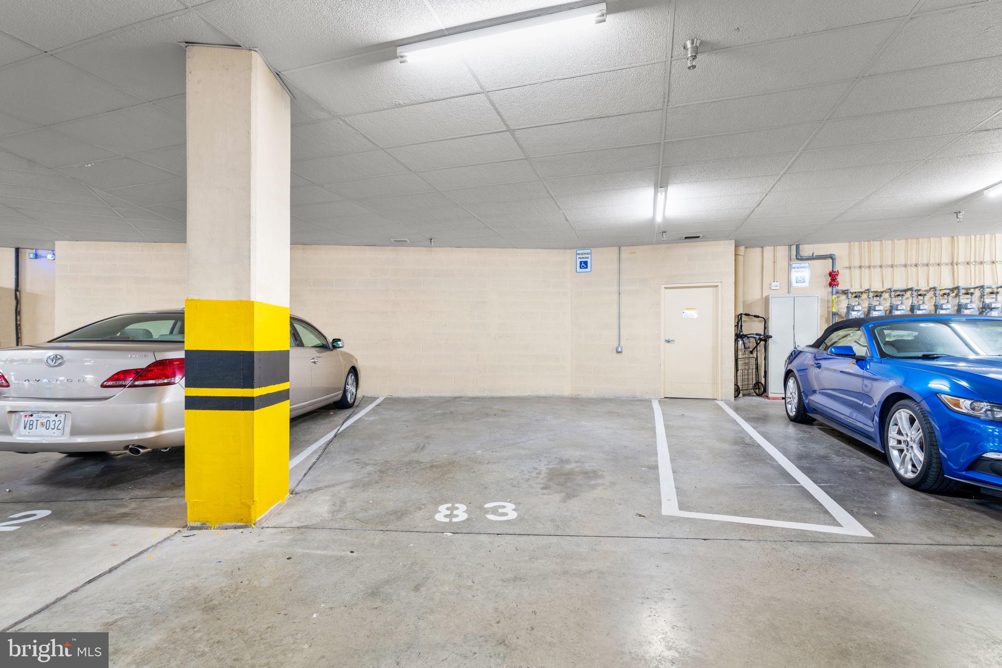 2901 South Leisure World Boulevard, Unit 233 Silver Spring, MD 20906 - Photo 30 of 43 a car parked in garage
