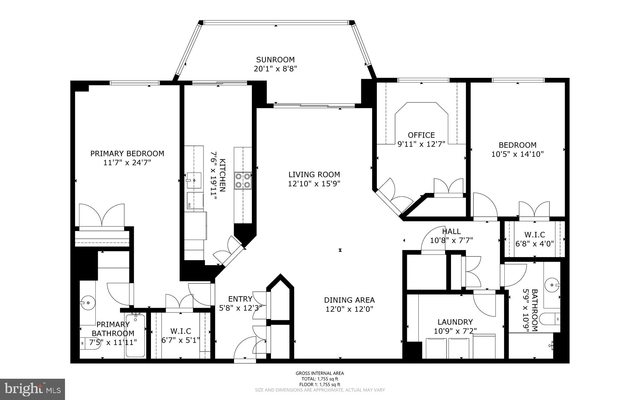 2901 South Leisure World Boulevard, Unit 233 Silver Spring, MD 20906 - Photo 31 of 44 a picture of a floor plan