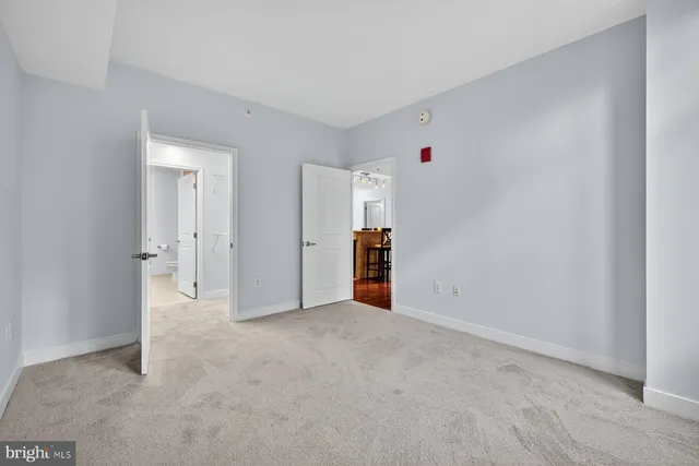 a view of empty room