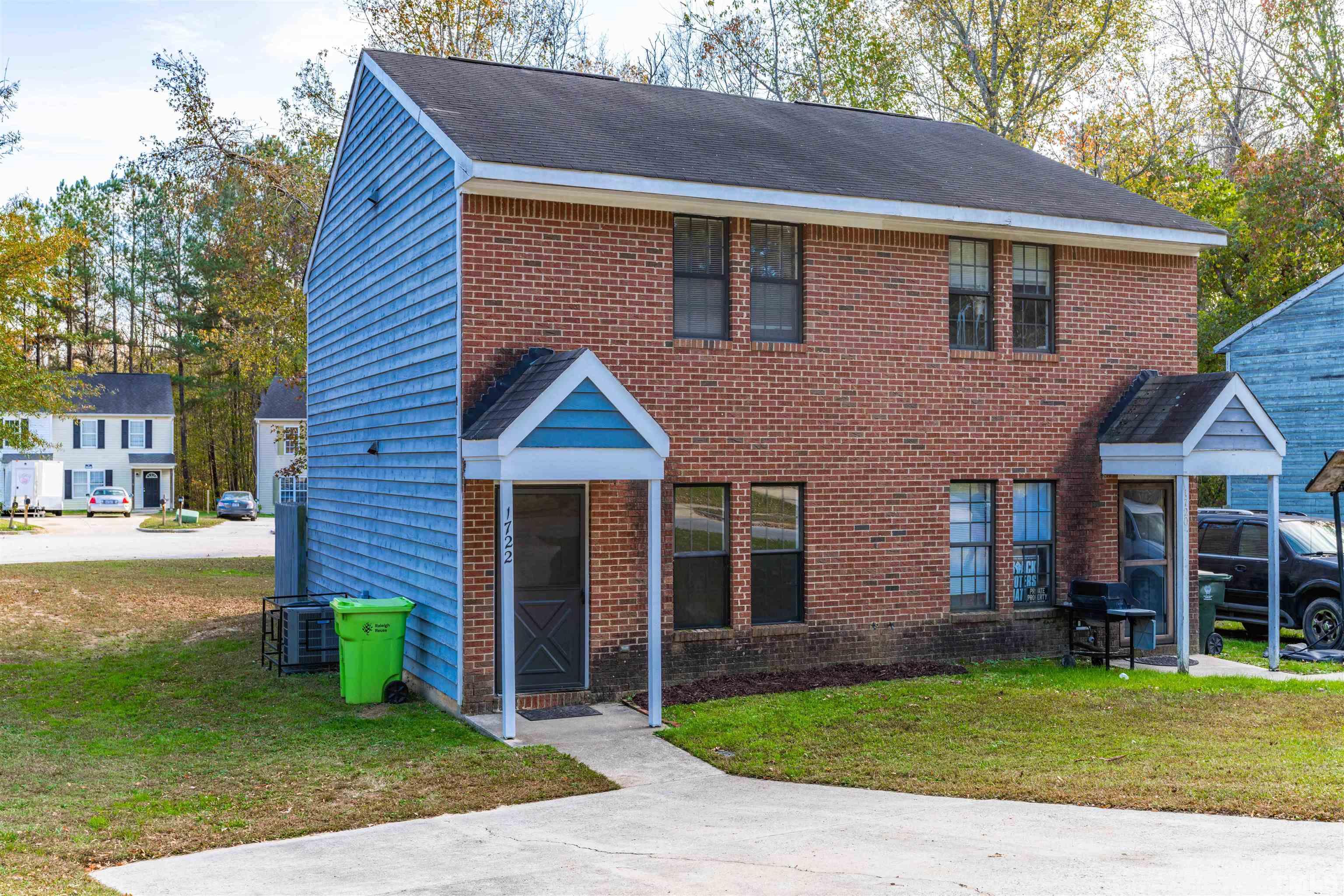 1722 Fox Hollow Drive Raleigh, NC 27610 - Photo 18 of 18 a front view of a house with a yard