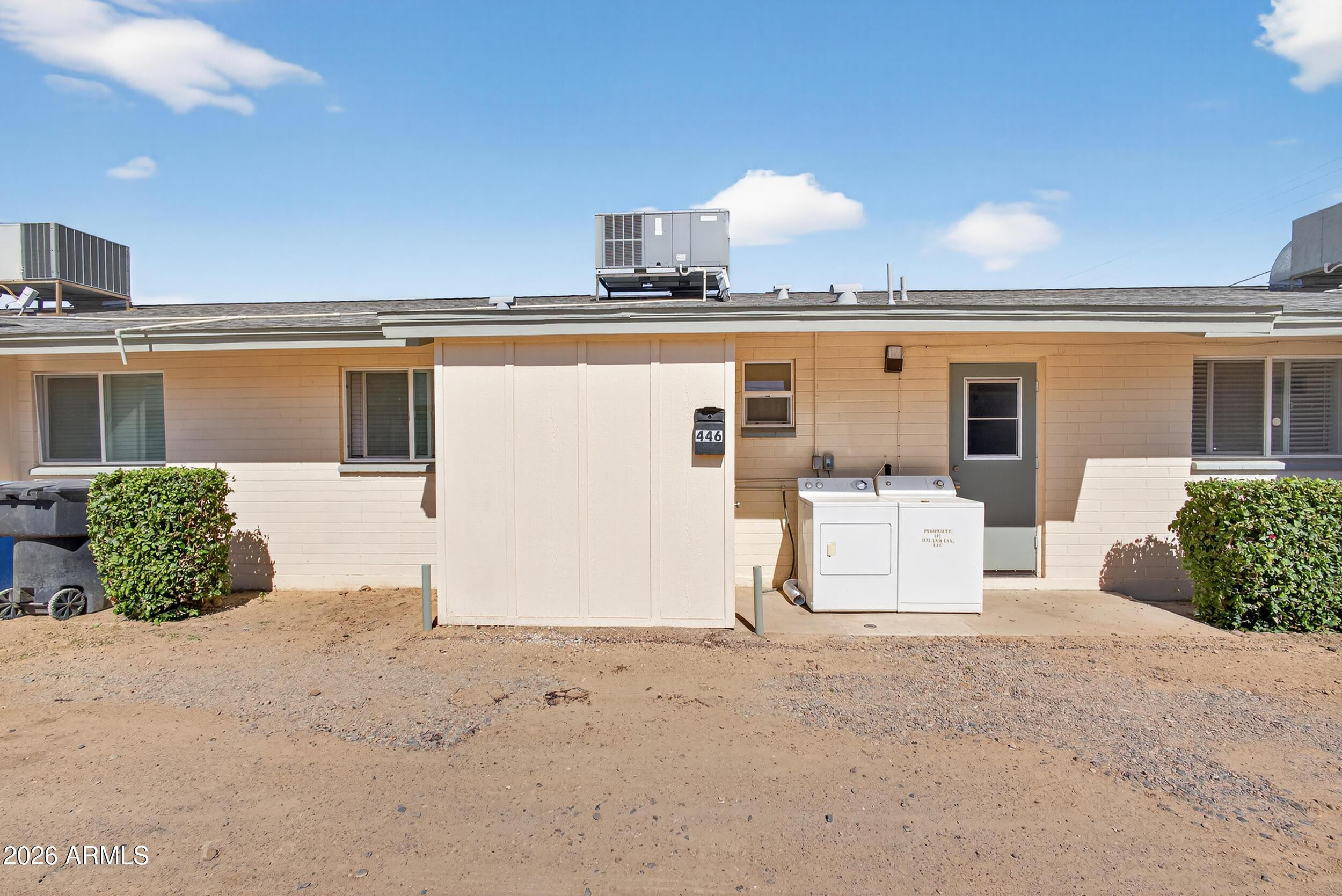 446 South Bellview Mesa, AZ 85204 - Photo 18 of 19 a view of a house with a patio