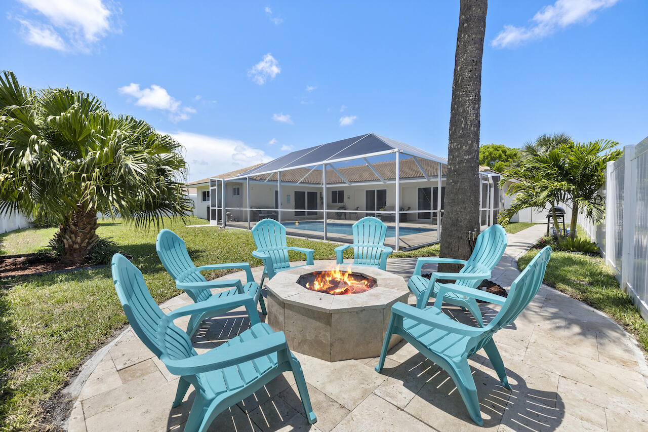 1352 Southwest 12th Street Boca Raton, FL 33486 - Photo 21 of 27 Custom Firepit